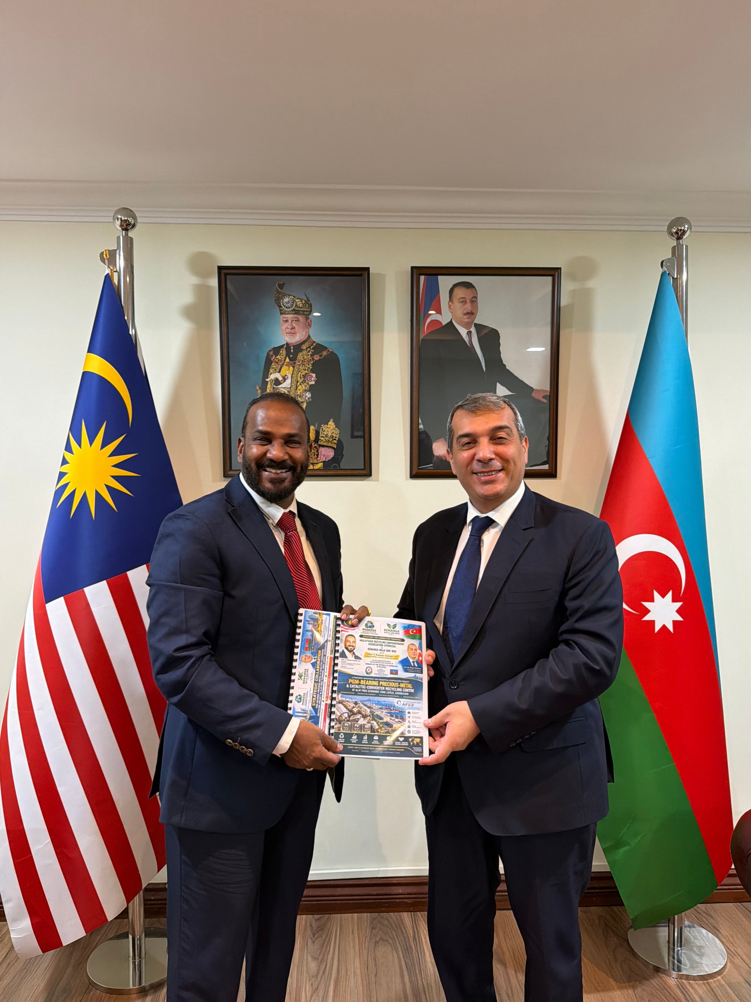 PERKESA and KWSB Present Precious-Metals Recycling Proposal for Azerbaijan
